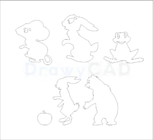 Cartoons – Page 2 – DrawyCAD – Free DWG Download