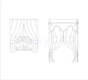 Curtains – DrawyCAD – Free DWG Download