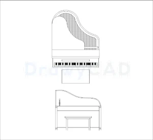 Music instruments – DrawyCAD – Free DWG Download