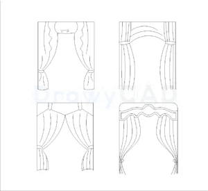 Curtains – DrawyCAD – Free DWG Download